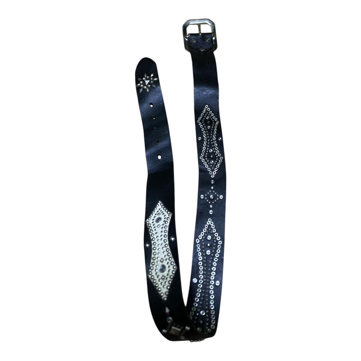 Murder License MURDER LICENSE Leather Studded Belt Size ONE SIZE - 5 Thumbnail