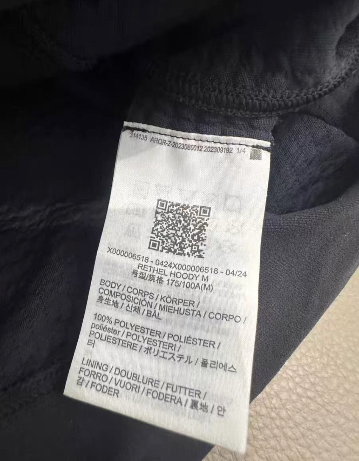 Arc'teryx Arc'teryx Rethel Hoody J38 Size US L / EU 52-54 / 3 - 3 Thumbnail