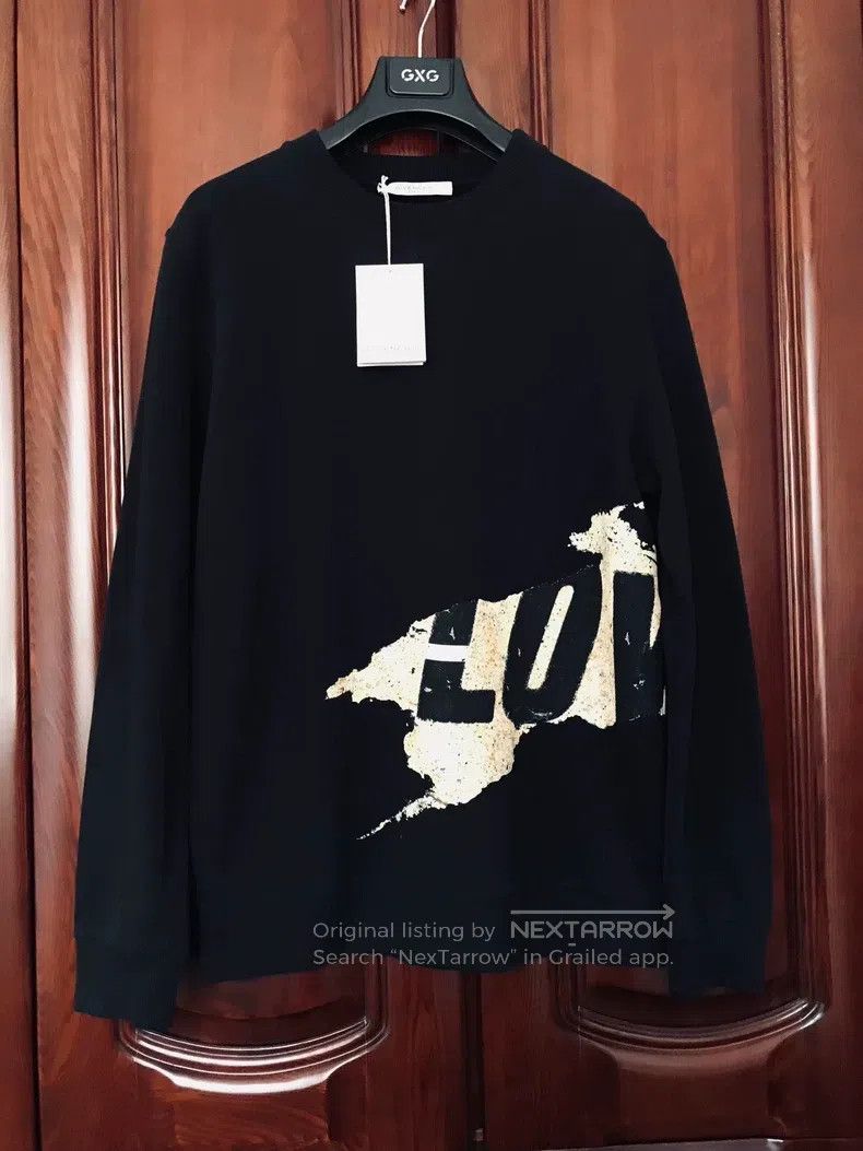 Givenchy Givenchy Unused Men's Hoodie - Size M - Black with Gold Pa Size US M / EU 48-50 / 2 - 1 Thumbnail