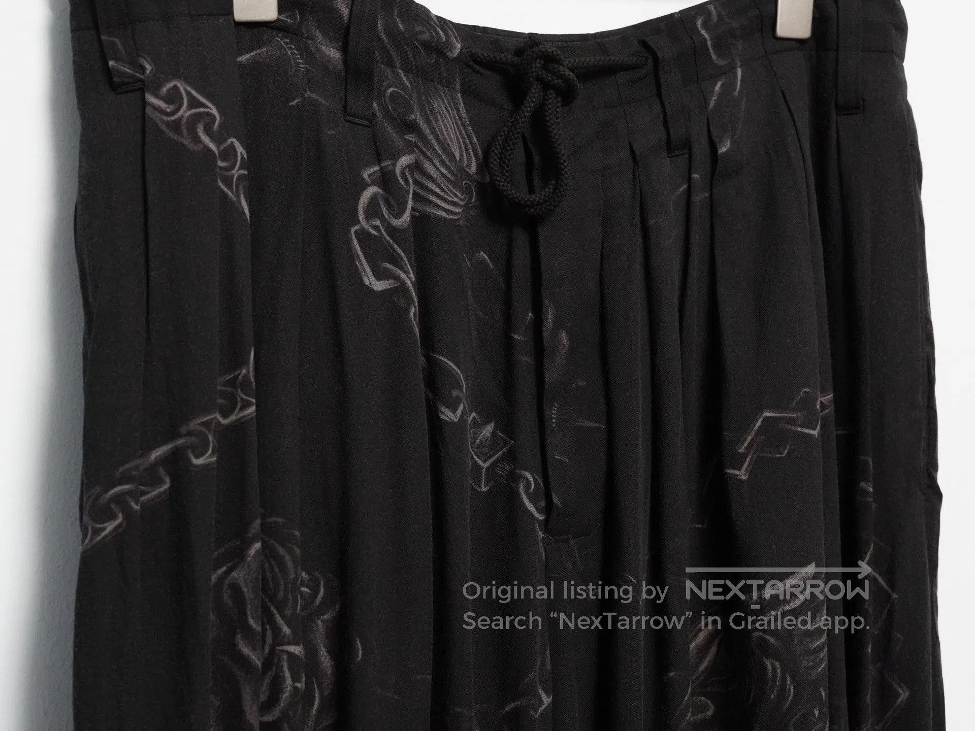 Yohji Yamamoto Yohji Yamamoto 2019AW 24 Pleat Rayon Pants. Size US 28 / EU 44 - 3 Thumbnail