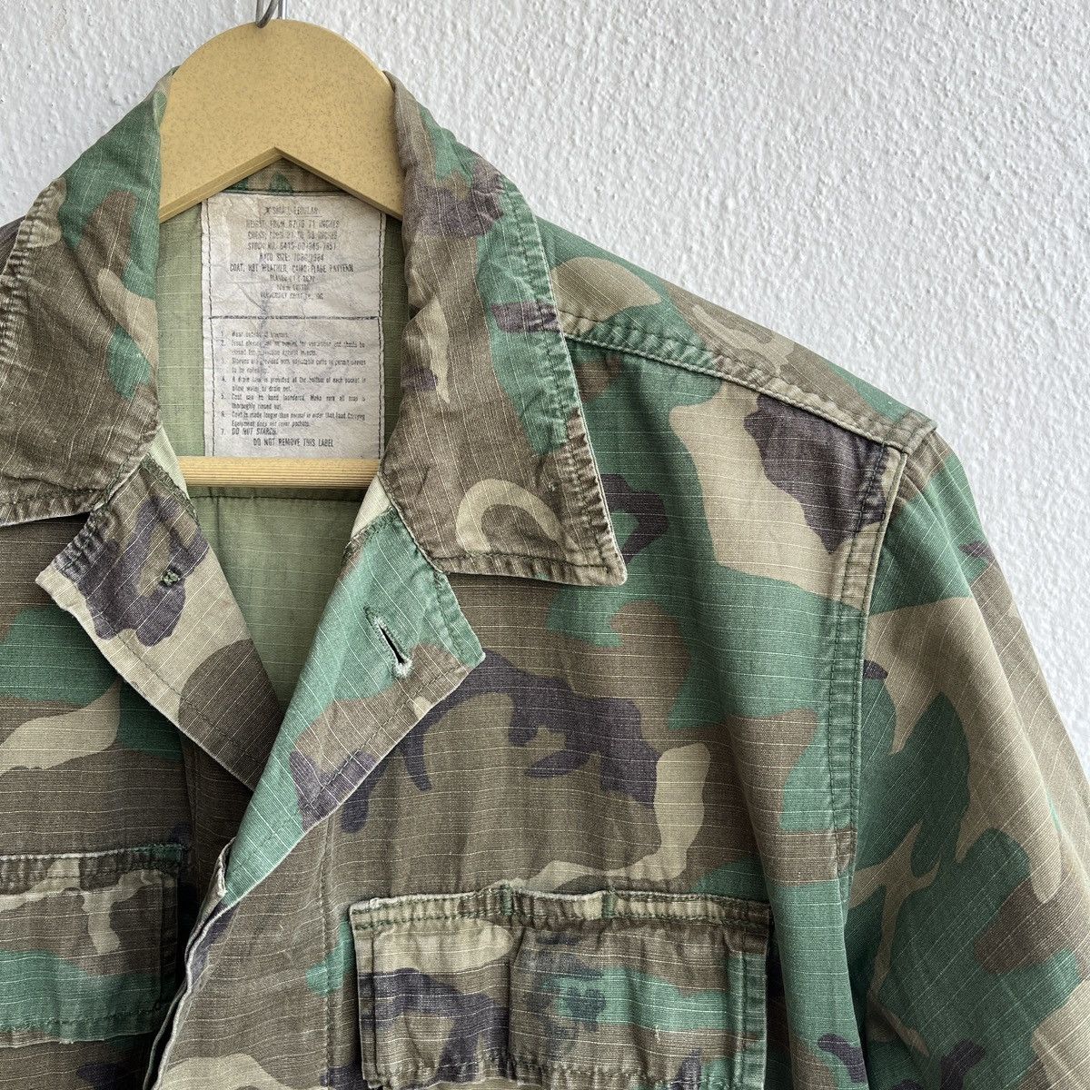 Other VINTAGE VANDERBILT SHIRT CO INC CAMOUFLAGE M-16 JACKET Size US S / EU 44-46 / 1 - 6 Thumbnail