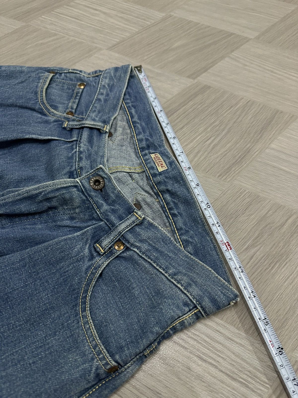 Kapital Kapital Japan Wide Leg Buckle Bag Denim Pant Size US 28 / EU 44 - 21 Thumbnail