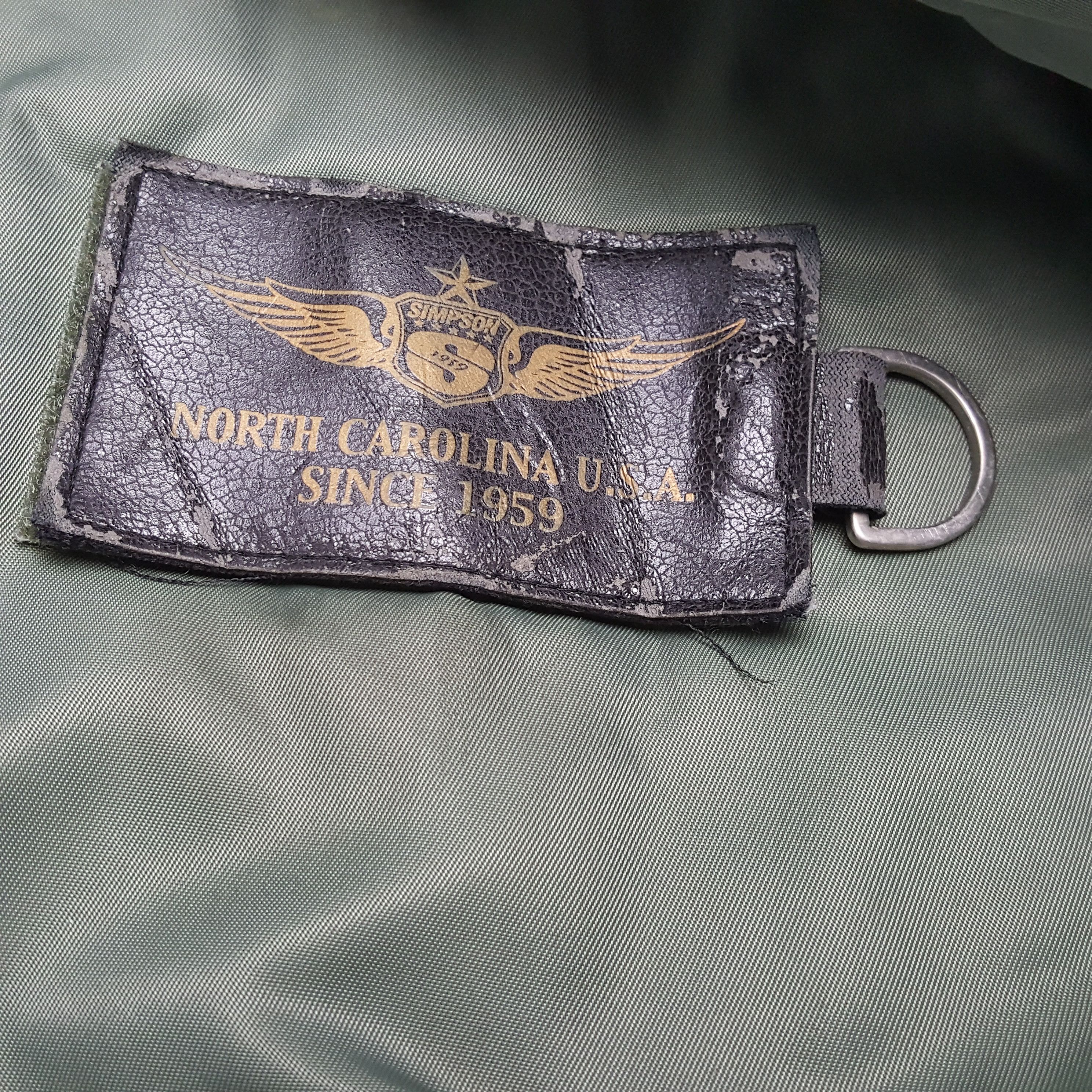 The Simpsons × Vintage Vintage SIMPSON NORTH CAROLINA Motorsports Racing Jacket Size US L / EU 52-54 / 3 - 11 Thumbnail