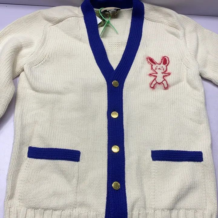 Gucci Gucci Men's Cartoon Rabbit Print Knitted Sweater-2507 Size US S / EU 44-46 / 1 - 4 Thumbnail