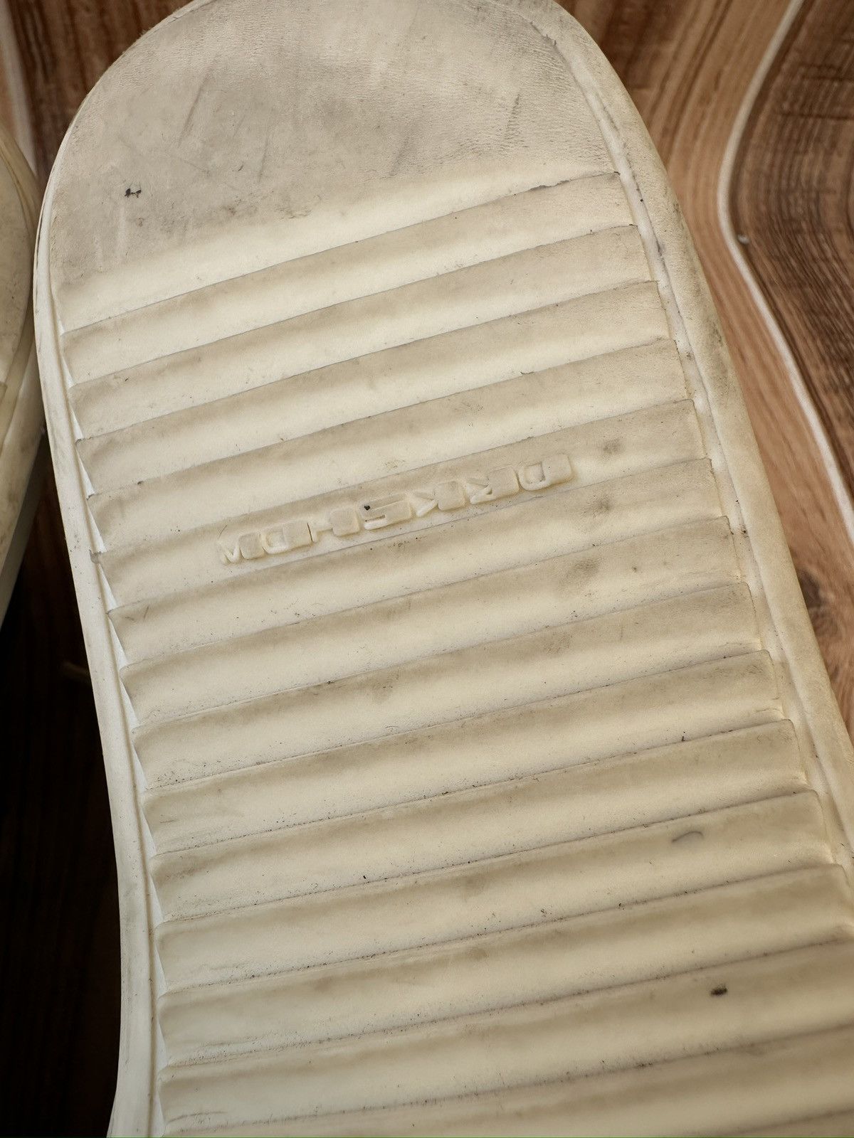 Rick Owens Rick Owens ‘DRKSHDW’ Army Dust Green Lowtops Size US 7.5 / EU 40-41 - 23 Thumbnail