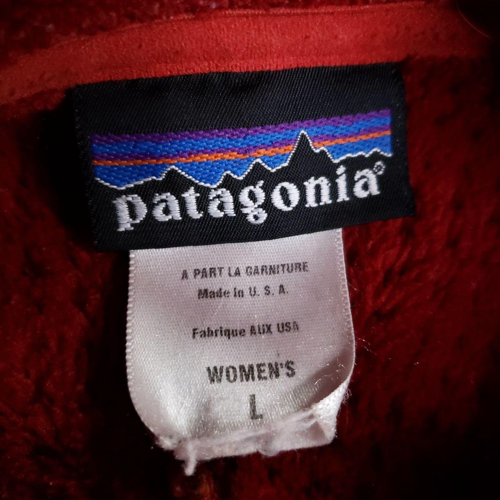 Patagonia VINTAGE Patagonia R4 Regulator Fleece Jacket Womens Large Orange USA Made Z Size L / US 10 / IT 46 - 5 Thumbnail