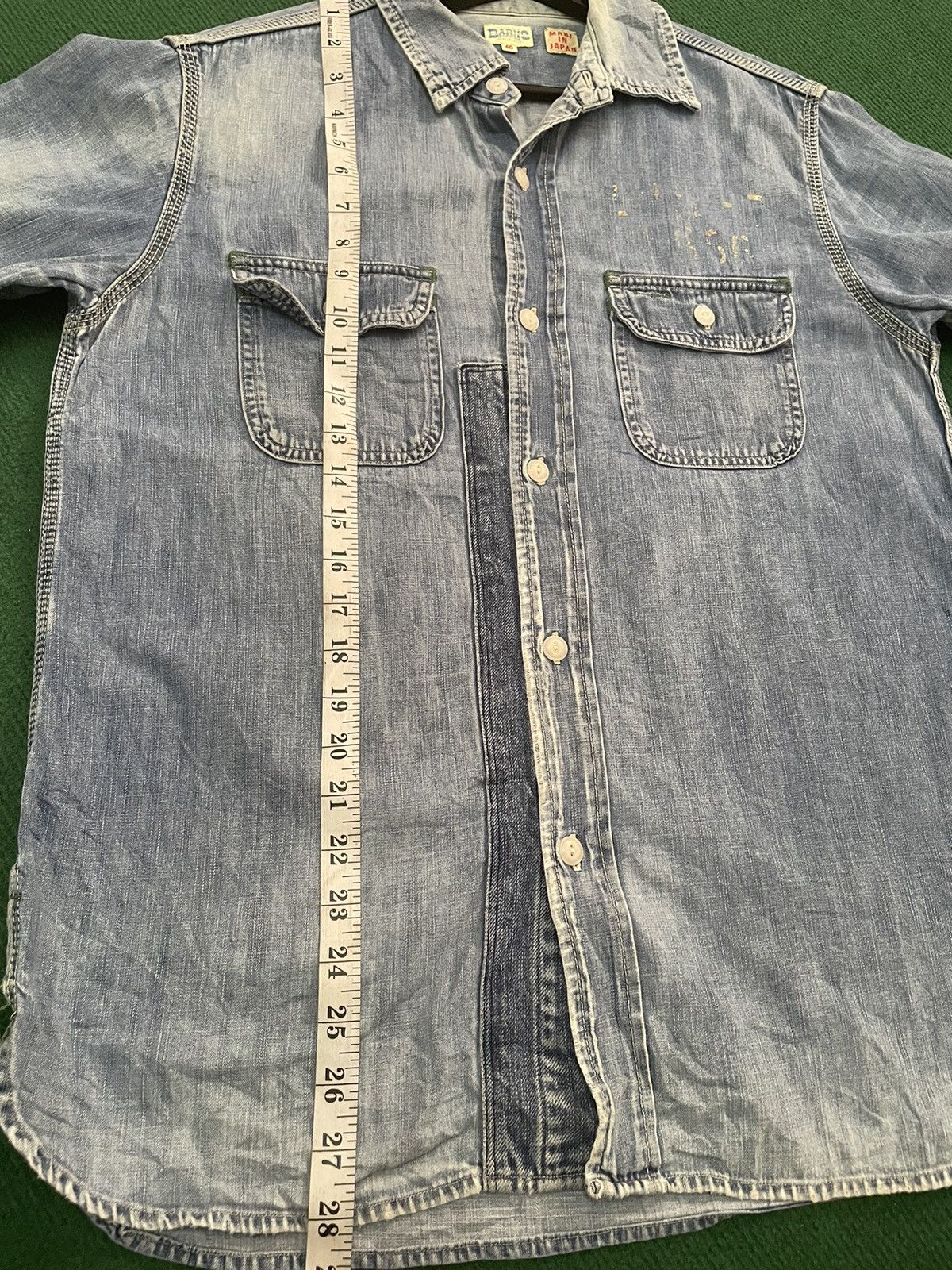 Japanese Brand × Vintage Distressed Army Look A Like Japanese Shirt Size US M / EU 48-50 / 2 - 11 Thumbnail