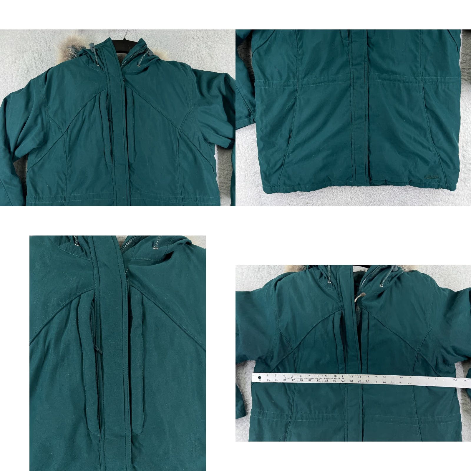 Vintage Cabela's Jacket Womens XL Green Gore-Tex Parka Weather Resistantwaterproof Windproof Warm Size XL / US 12-14 / IT 48-50 - 8 Thumbnail