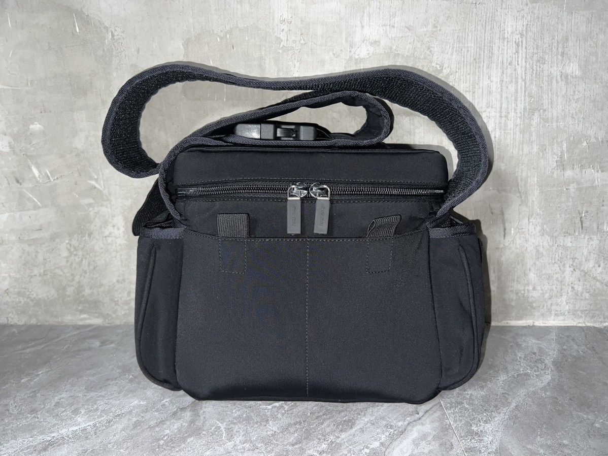 バッグ 1999ss miu miu archive shoulder bag Miu Miu Tech Shoulder Bag 1999 Archive Nylon Black From
