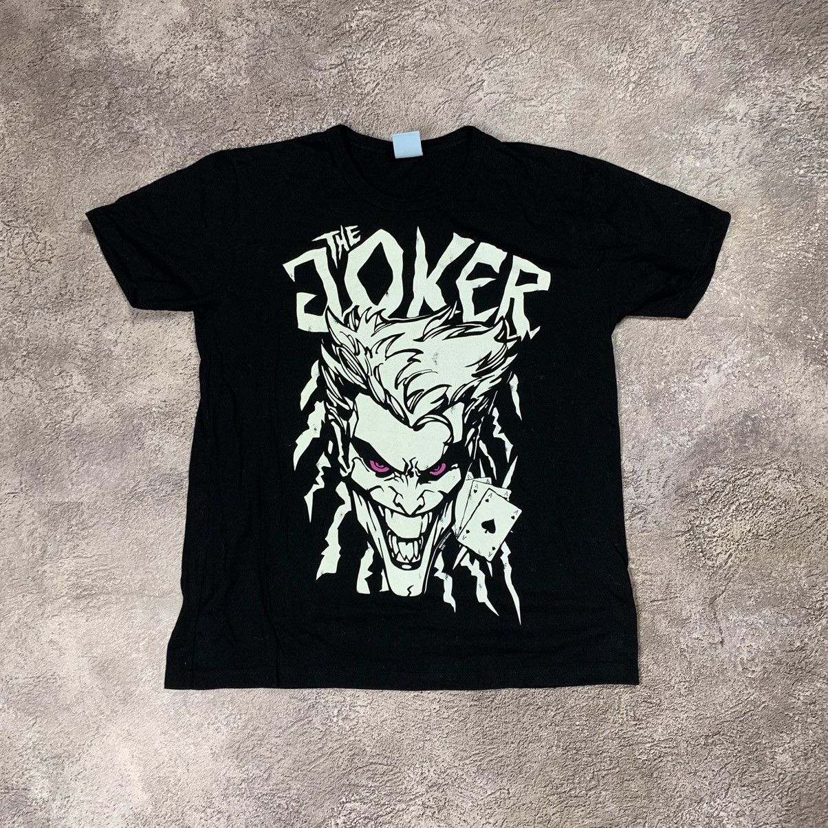 Vintage Vintage Y2K Joker Graphic Tee Horror Punk Streetwear Slim L Size US L / EU 52-54 / 3 - 1 Thumbnail