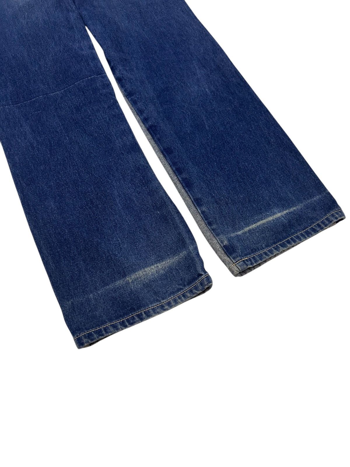 Japanese Brand × Vintage Vintage Chardon Paris Two-Tone High Waisted Flare Jeans Size US 38 / EU 54 - 8 Thumbnail
