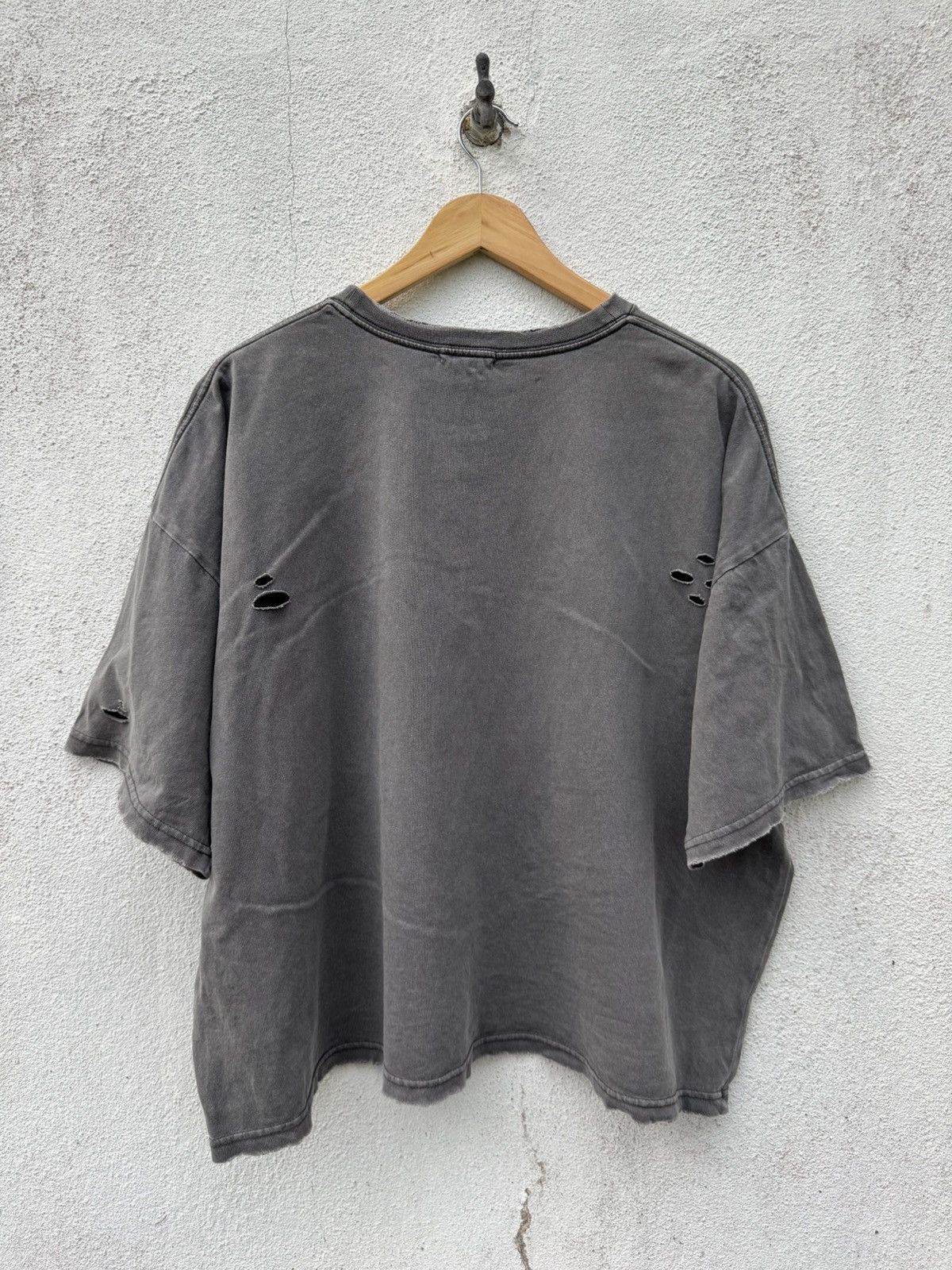 If Six Was Nine Distressed 2000s Mary on Cross Punk Japanese Brand Size US XXL / EU 58 / 5 - 4 Thumbnail