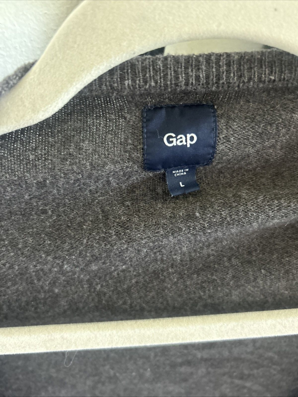 Gap Gap Button Up Grey sweater: fits like M but listed as L Size US M / EU 48-50 / 2 - 3 Thumbnail
