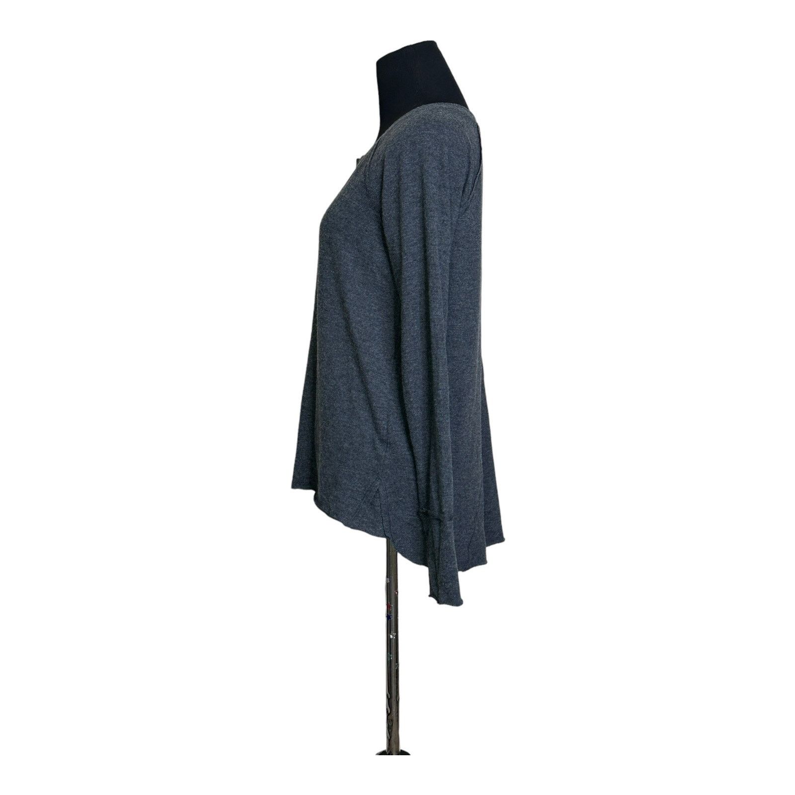 Michael Stars Michael Stars gray long sleeves tunic sweatshirt size XS Size XS / US 0-2 / IT 36-38 - 6 Thumbnail