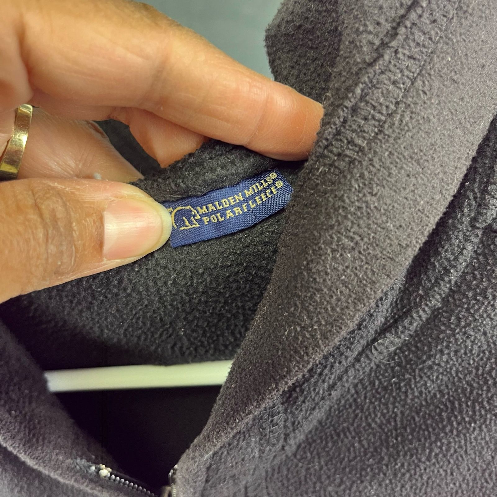 Other Malden Mills Polar Fleece Full Zip Jacket Women's XS Hooded Size XS / US 0-2 / IT 36-38 - 4 Thumbnail