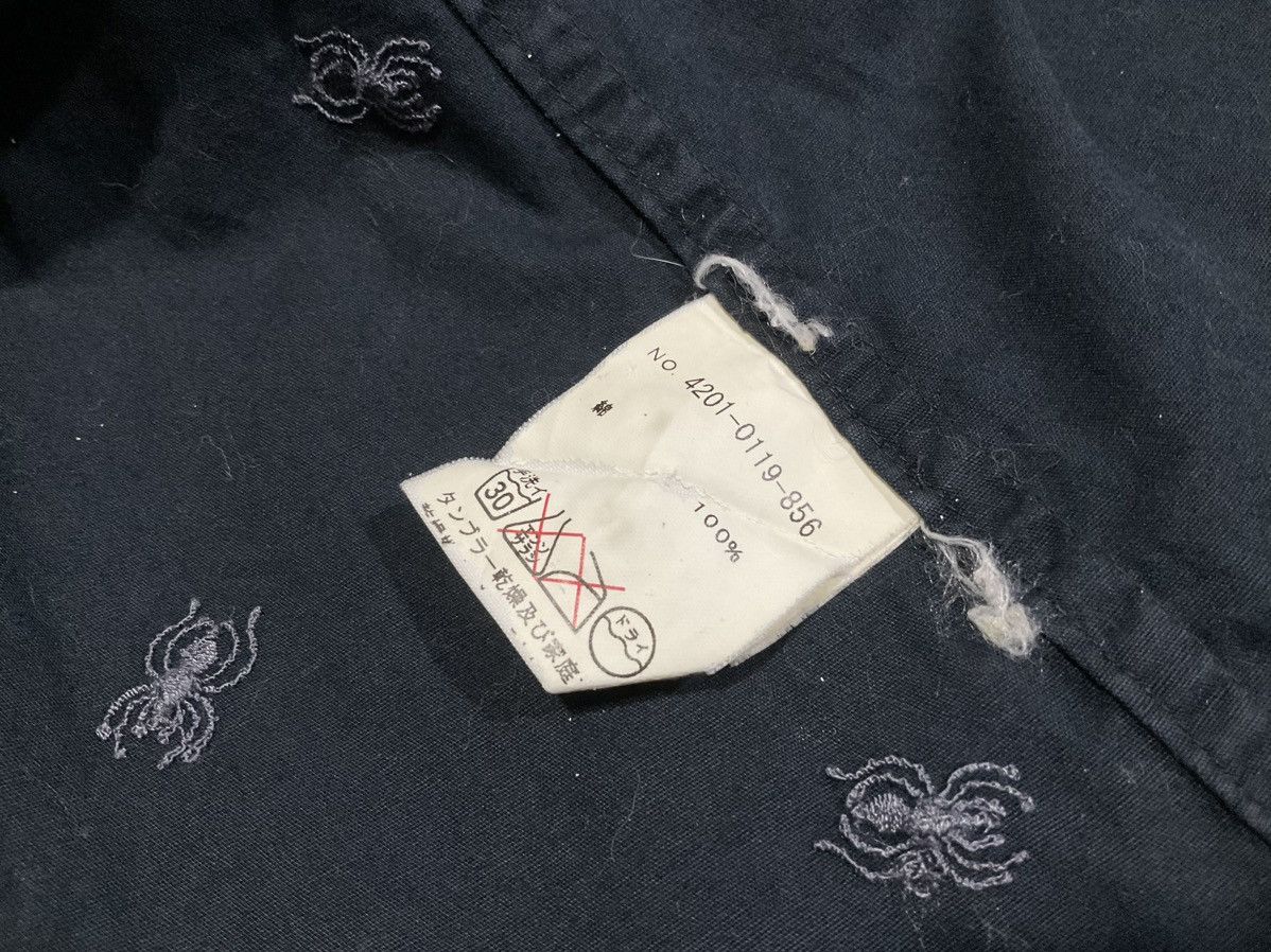 Beams Plus × Hysteric Glamour × Japanese Brand 🔥Y2K Archived Vintage Beams Shirt Spider Embroidered Size US L / EU 52-54 / 3 - 5 Thumbnail