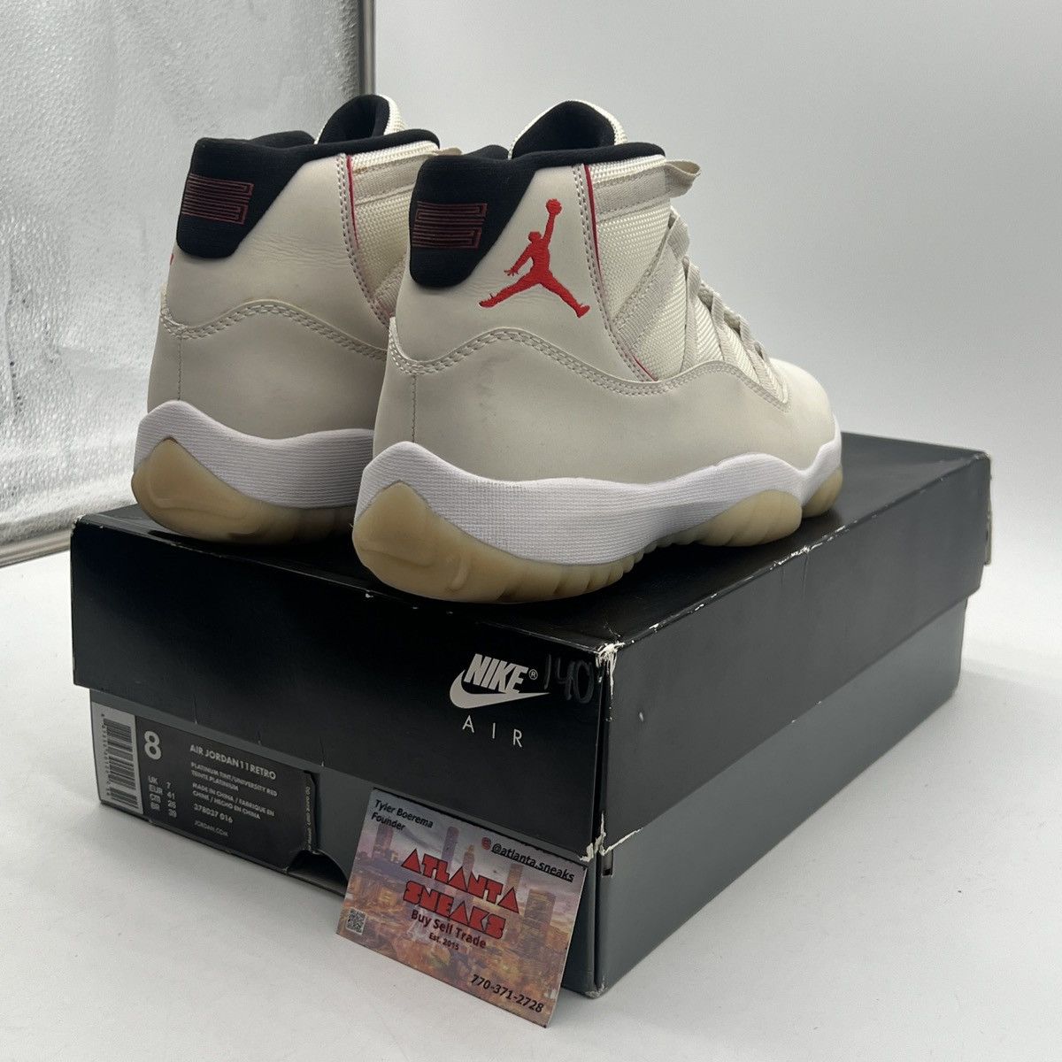 Jordan Brand Air Jordan 11 Platinum tint Size US 8 / EU 41 - 5 Thumbnail