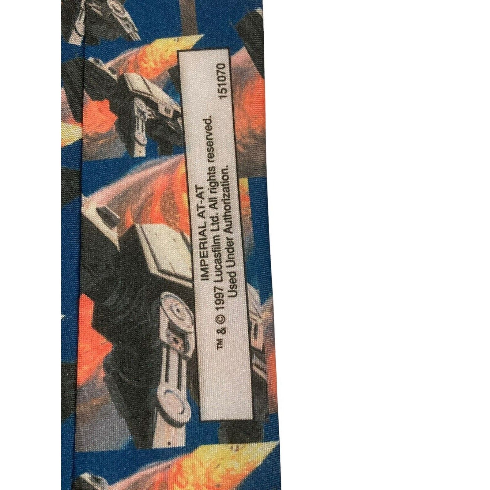 Ralph Marlin Ralph Marlin Star Wars Imperial At At Walker Vintage Necktie Size ONE SIZE - 5 Thumbnail