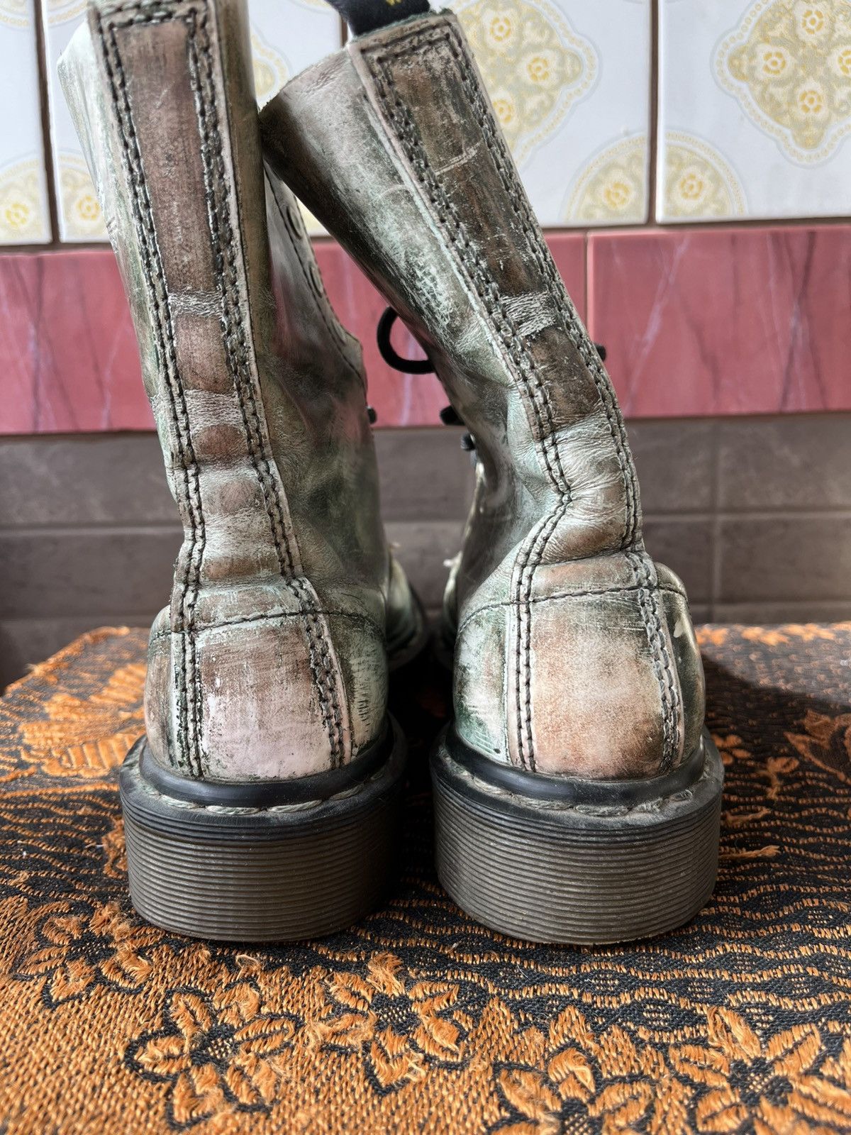 Dr. Martens Vintage D.r Martens 8 holes Marble effect Size US 8 / IT 38 - 4 Thumbnail