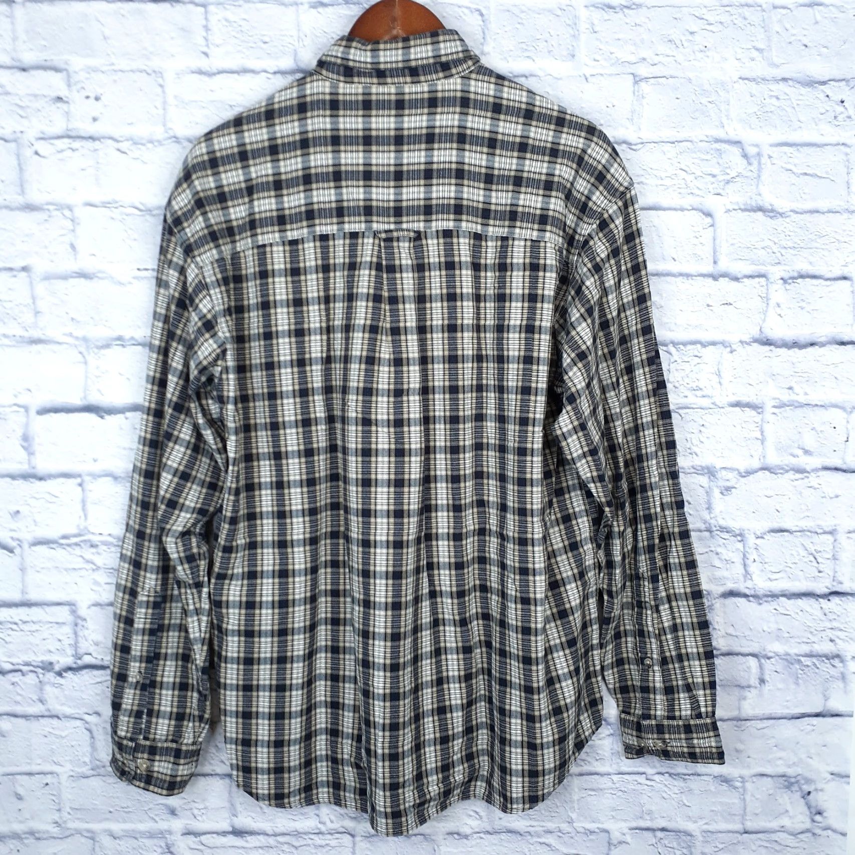 Vintage Columbia Long Sleeve Button Down Shirt Mens Large Brown Plaid Size US L / EU 52-54 / 3 - 3 Thumbnail