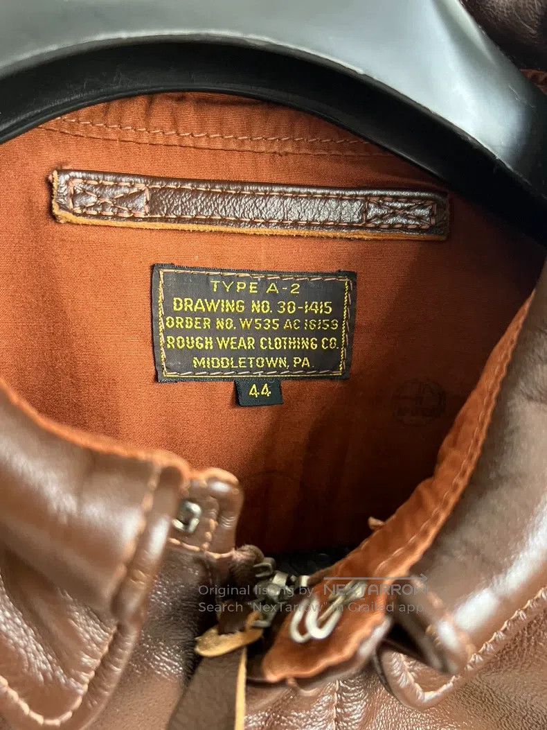 The Real McCoy's The Real McCoys A2 leather coat Size US XL / EU 56 / 4 - 5 Thumbnail