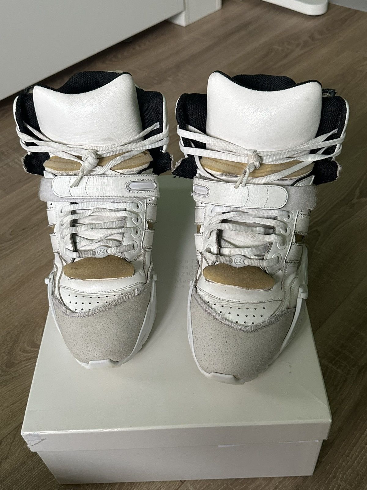 Maison Margiela Maison Margiela High Top retro sneakers Size US 8 / EU 41 - 6 Thumbnail