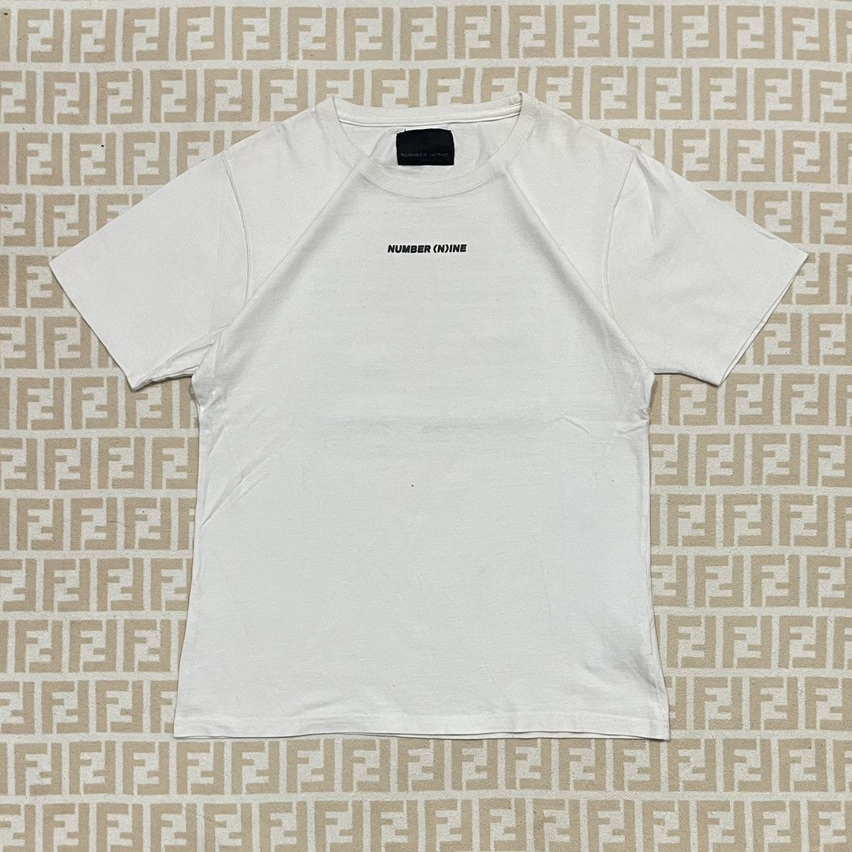 Japanese Brand Number (N)ine Spellout Tee Size US M / EU 48-50 / 2 - 2 Thumbnail