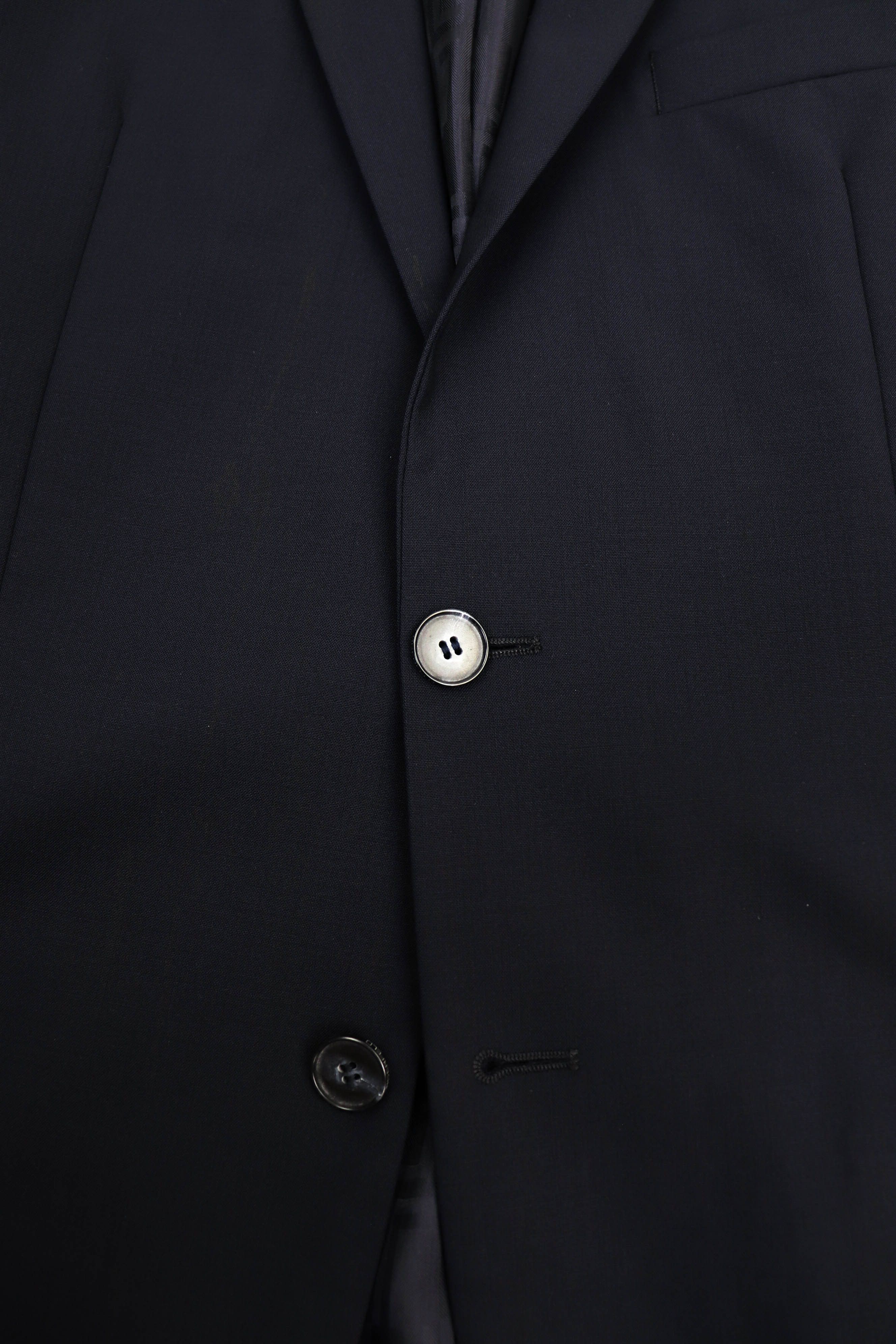 Karl Lagerfeld Lagerfeld Vintage 00s Blue Wool Sport Coat Blazer Jacket Size US M / EU 48-50 / 2 - 7 Thumbnail