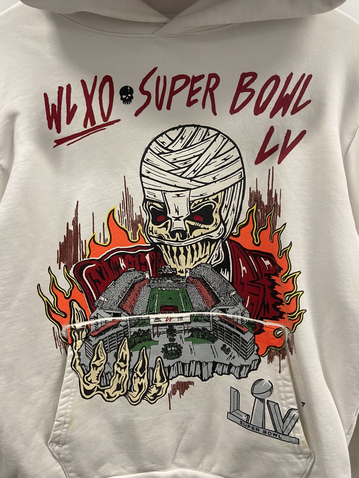 The Weeknd × Warren Lotas Warren Lotas x The Weeknd Super Bowl Hoodie Size US M / EU 48-50 / 2 - 2 Thumbnail