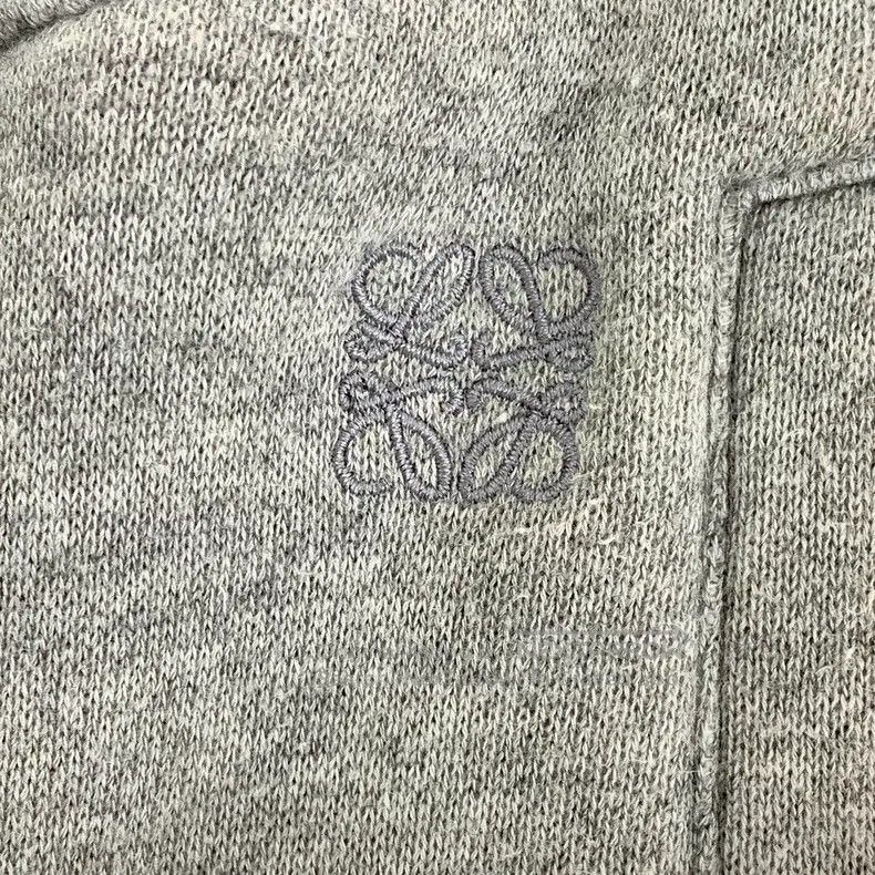 Loewe Loewe size S Beige logo embroidered cotton drawstring sweat Size 24" / US 00 / IT 34 - 5 Thumbnail