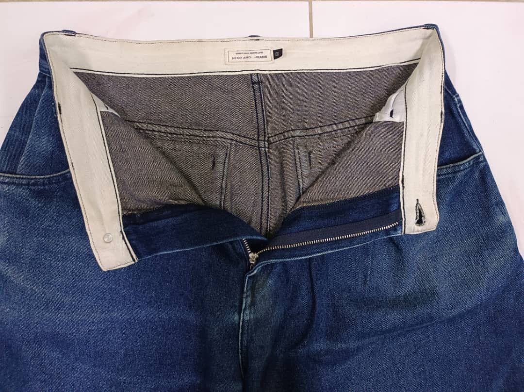 Designer × Japanese Brand × Yohji Yamamoto Niko And Baggy Casual Denim Jeans Yohji Yamamoto style Size US 32 / EU 48 - 5 Thumbnail