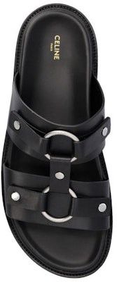 Celine o1mle0426 Tippi Slides Slippers in Black Size US 6 / EU 39 - 4 Thumbnail