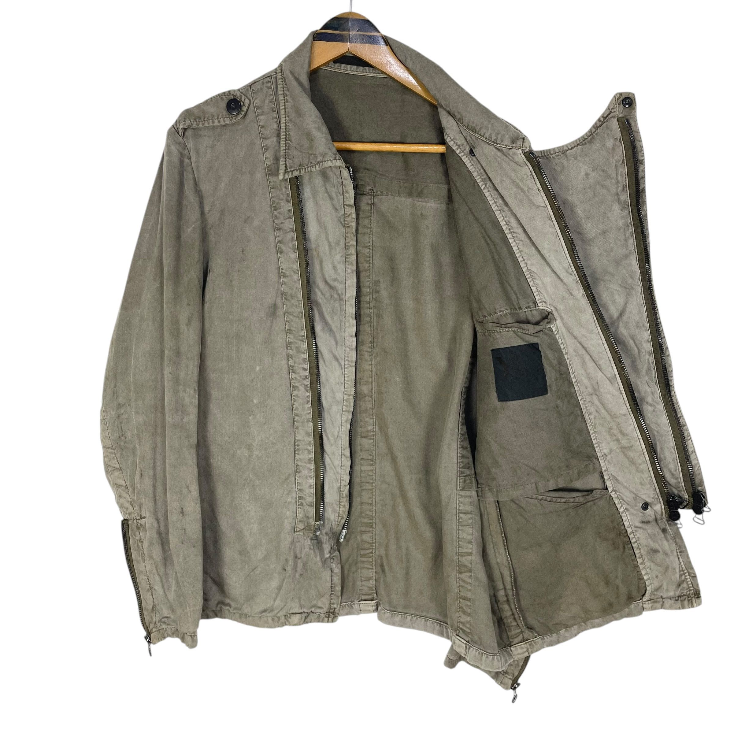 Yohji Yamamoto Yohji Yamamoto A/W 2012 Asymmetric Zip Napoleon Jacket Size US L / EU 52-54 / 3 - 8 Thumbnail