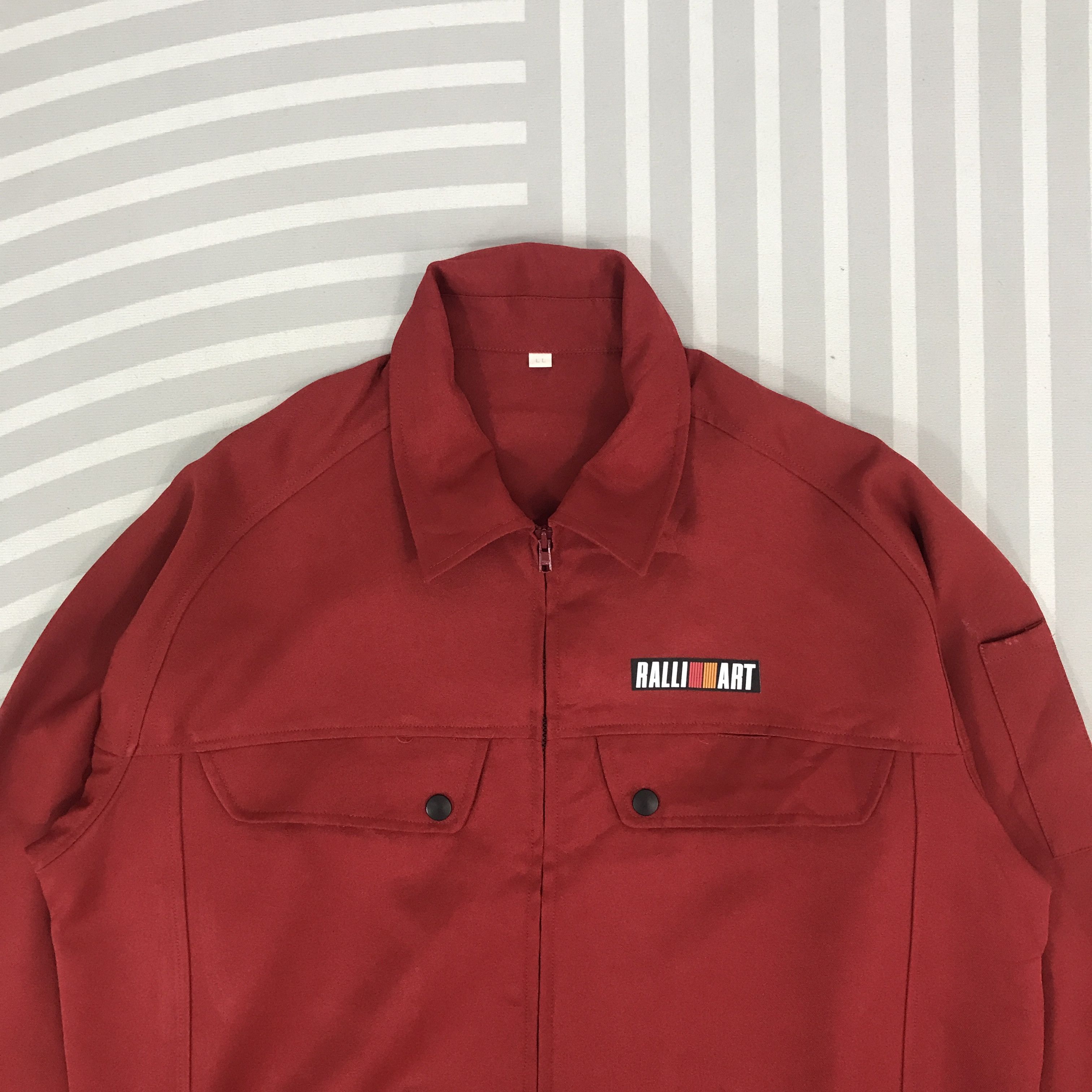 Japanese Brand × Vintage Vintage Mitsubishi Racing uniform japan custom jacket Size US L / EU 52-54 / 3 - 2 Thumbnail