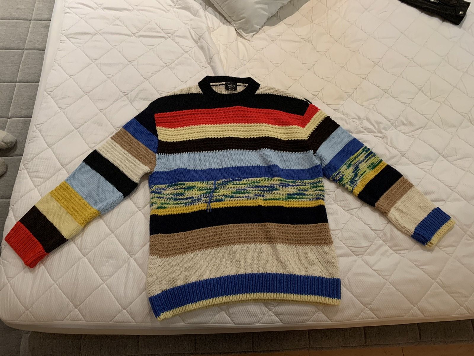 Calvin Klein 205W39NYC CK205W39NYC multi stripe knit Size US S / EU 44-46 / 1 - 3 Thumbnail