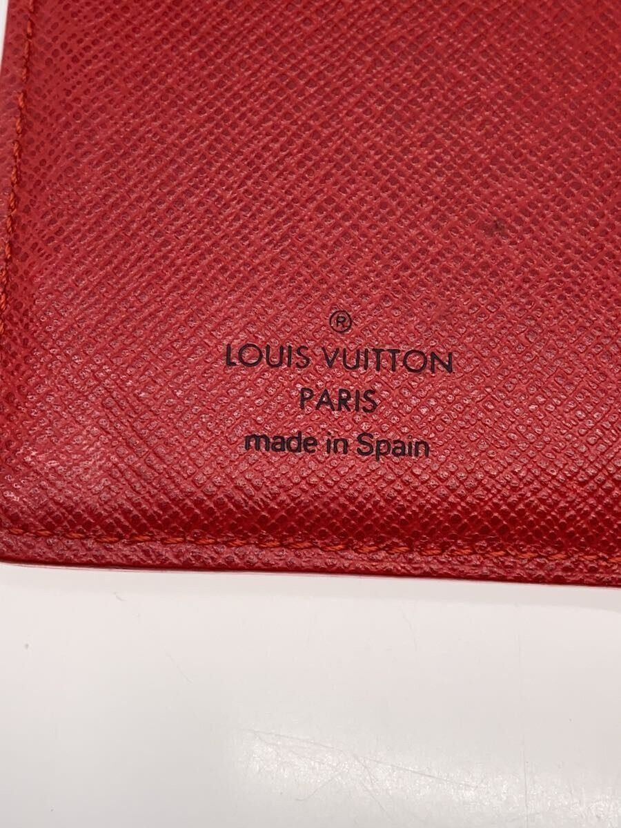 Louis Vuitton Louis Vuitton Epi Agenda PM Leather Plain Red Size ONE SIZE - 3 Thumbnail