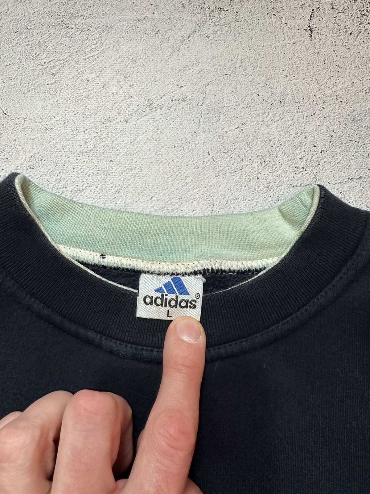 Adidas × Vintage Adidas Equipment Vintage Sweatshirt Size US L / EU 52-54 / 3 - 7 Thumbnail