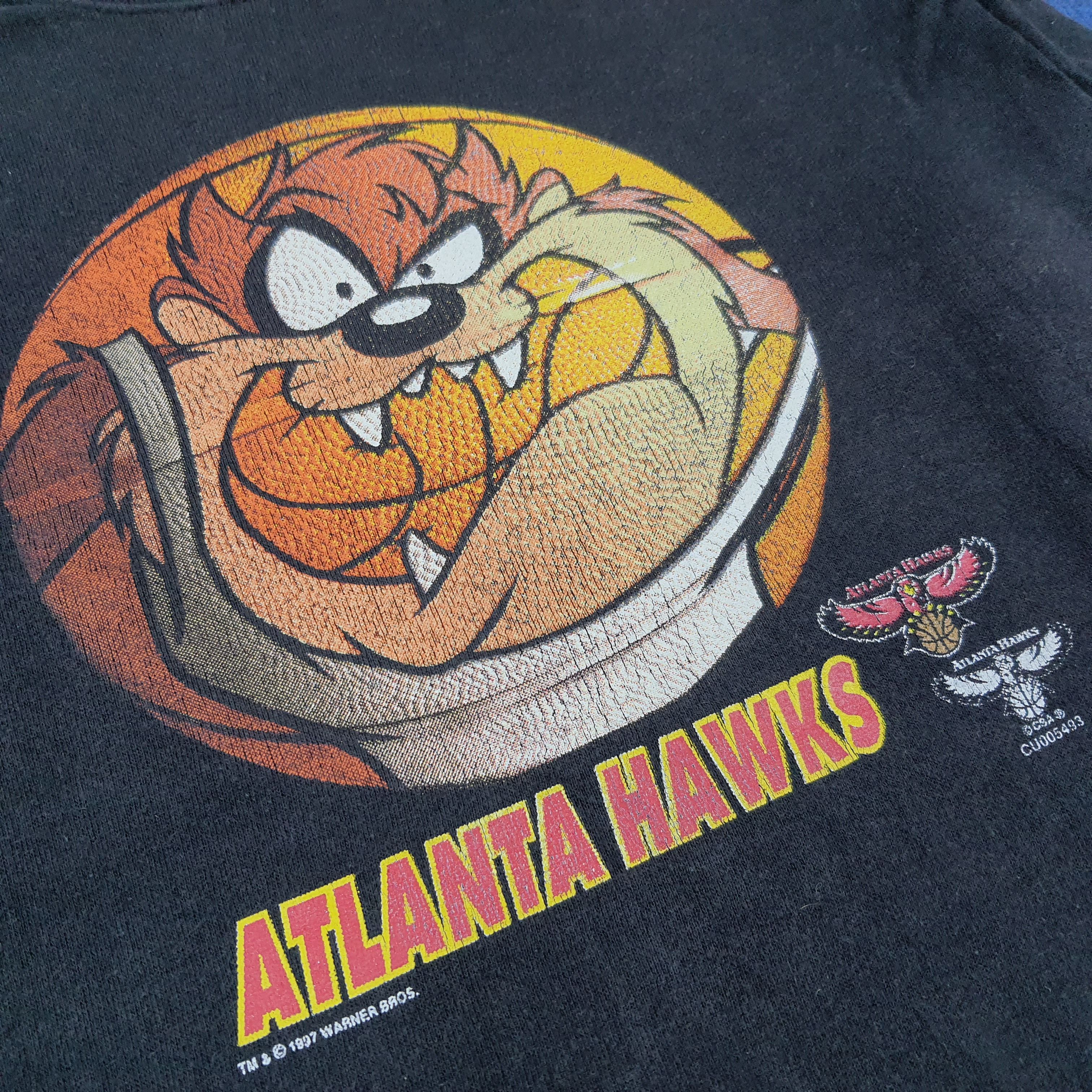 CSA Vintage 1997 Atlanta Hawks Looney Tunes NBA C290N23 Size US S / EU 44-46 / 1 - 2 Thumbnail