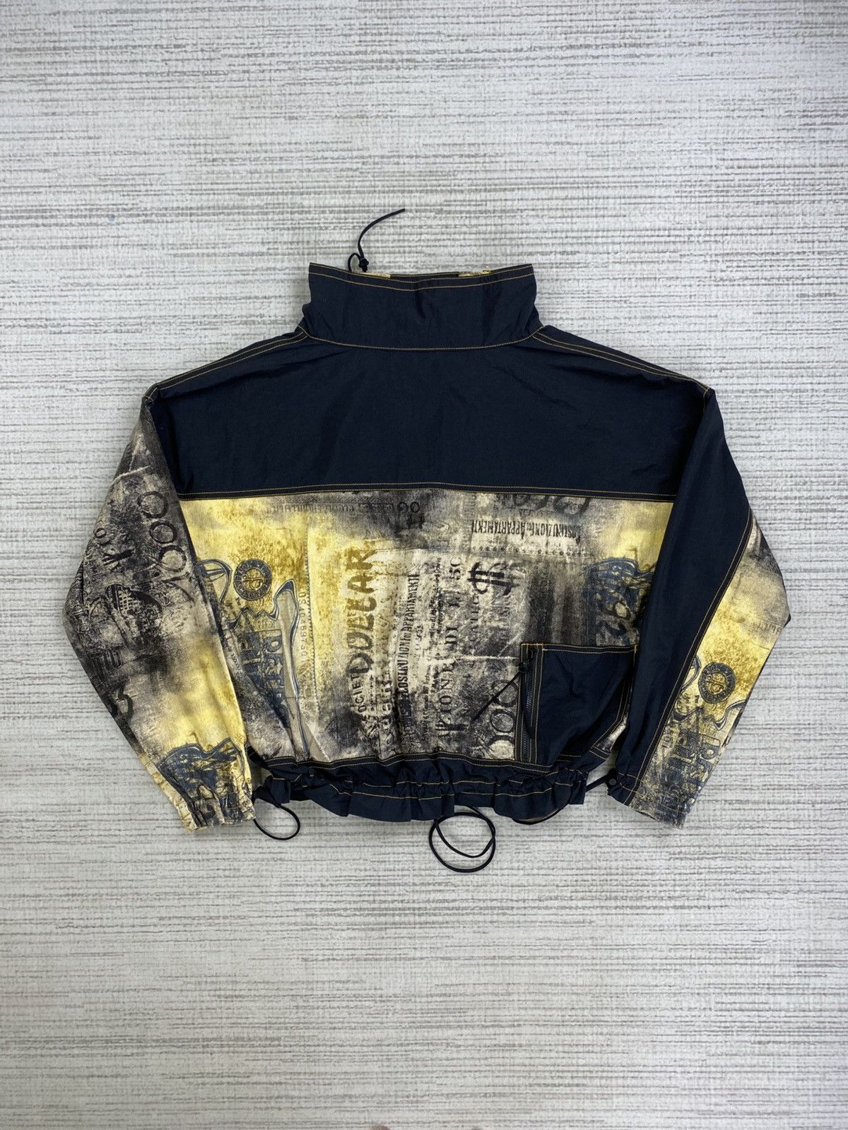 Japanese Brand × Vintage Vintage EASE Anorak In Coated Rare Graphics Printed Jacket Size US XL / EU 56 / 4 - 2 Thumbnail
