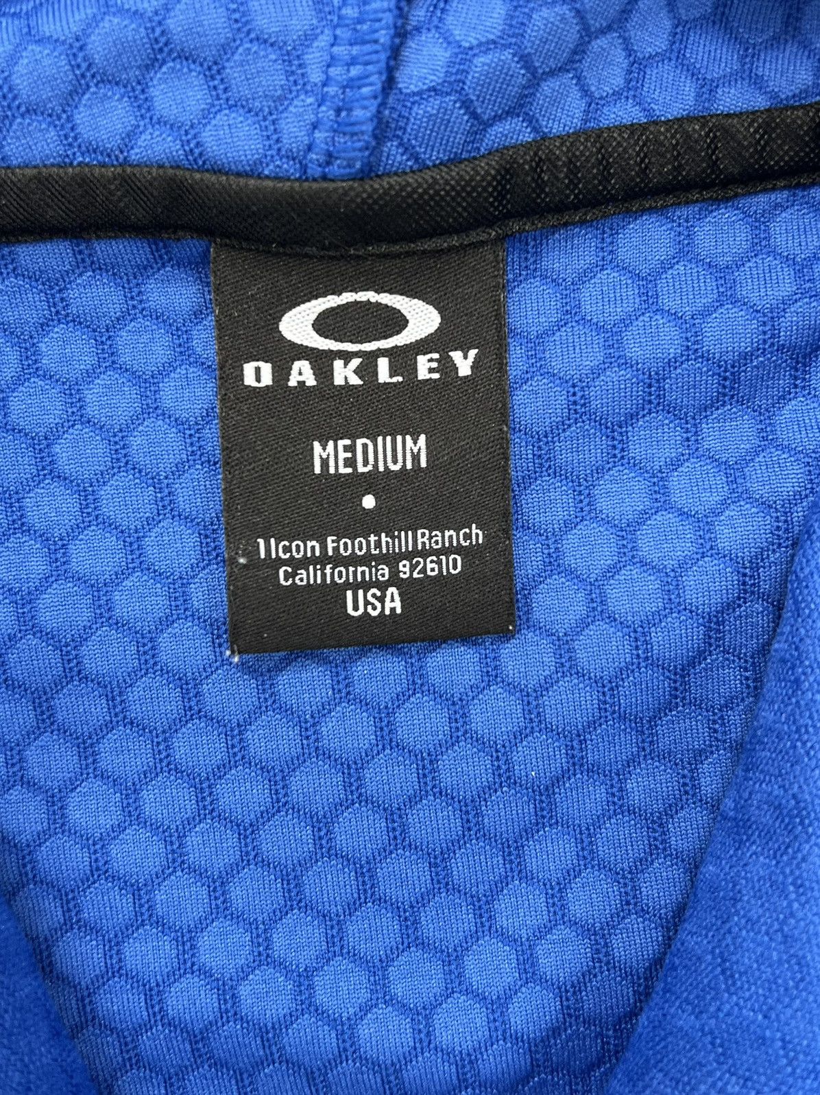 Oakley Hoodie Oakley USA Blue Zipped Size US M / EU 48-50 / 2 - 2 Thumbnail