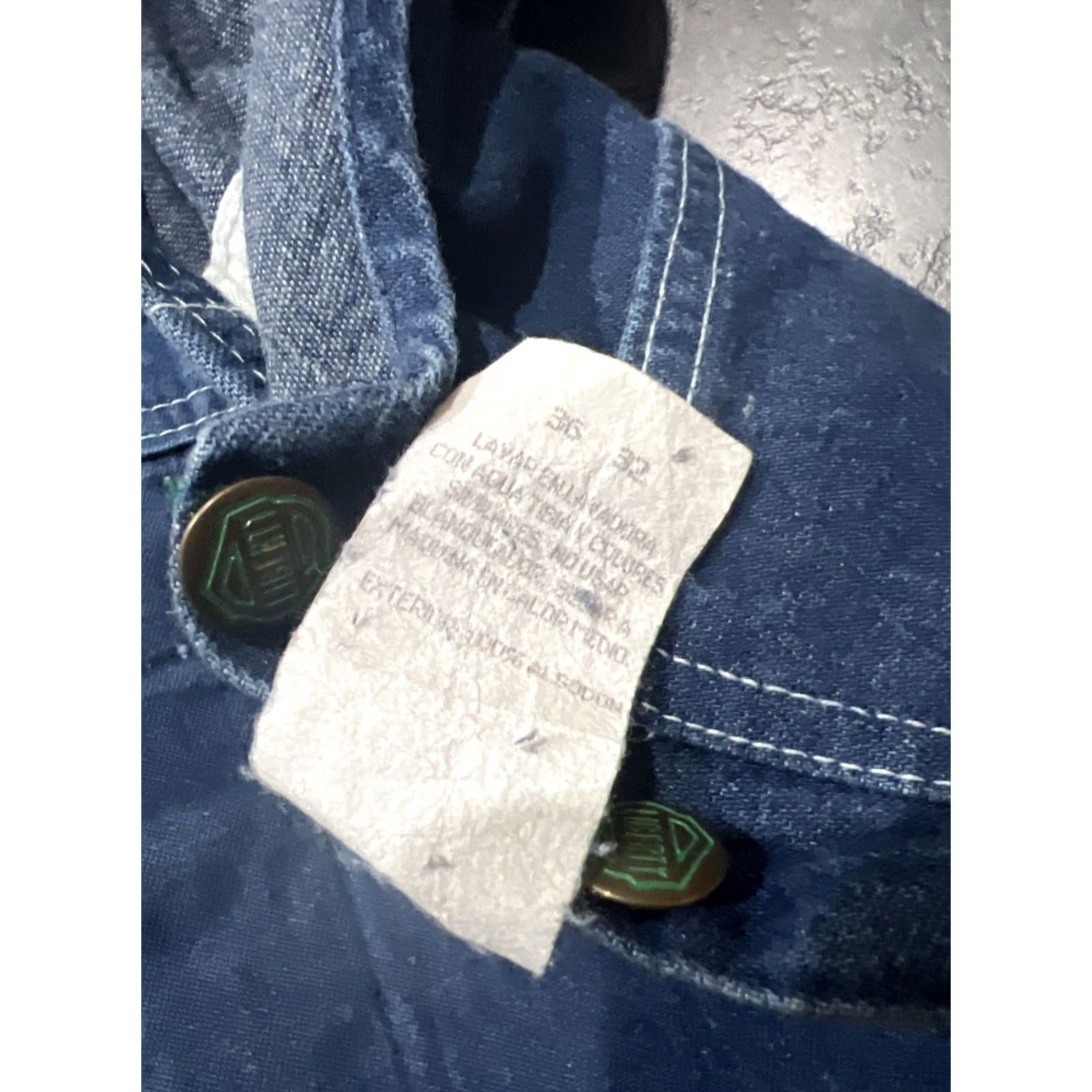 Denime Liberty Jeans Shirt? Size US 36 / EU 52 - 6 Thumbnail