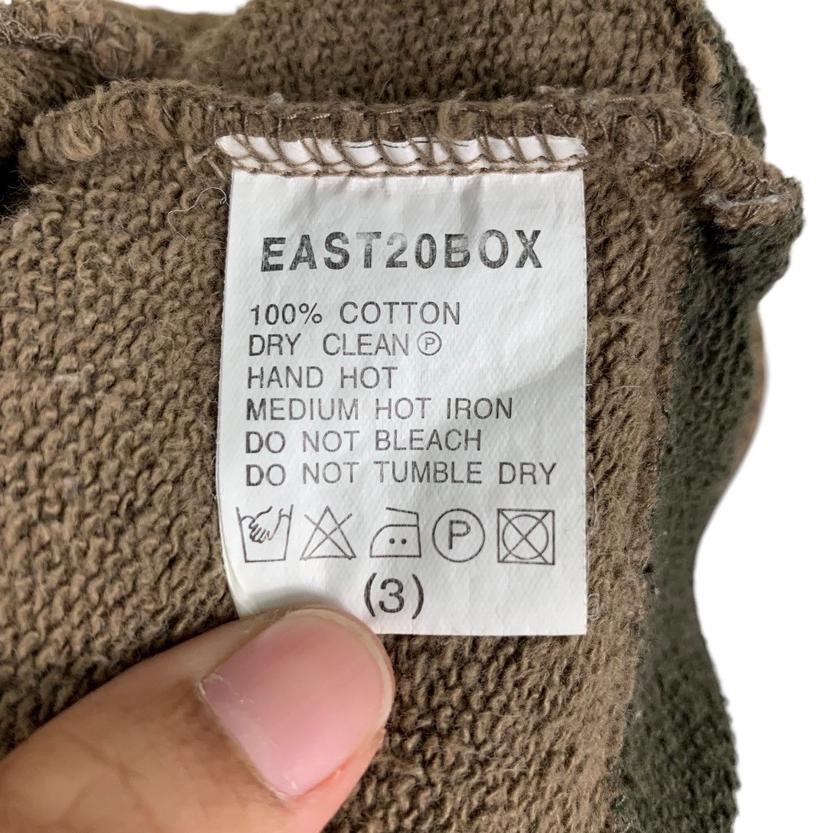 Japanese Brand EAST TWENTY BOX Striped Crewneck Sweatshirt #1983-C86 Size US L / EU 52-54 / 3 - 12 Thumbnail