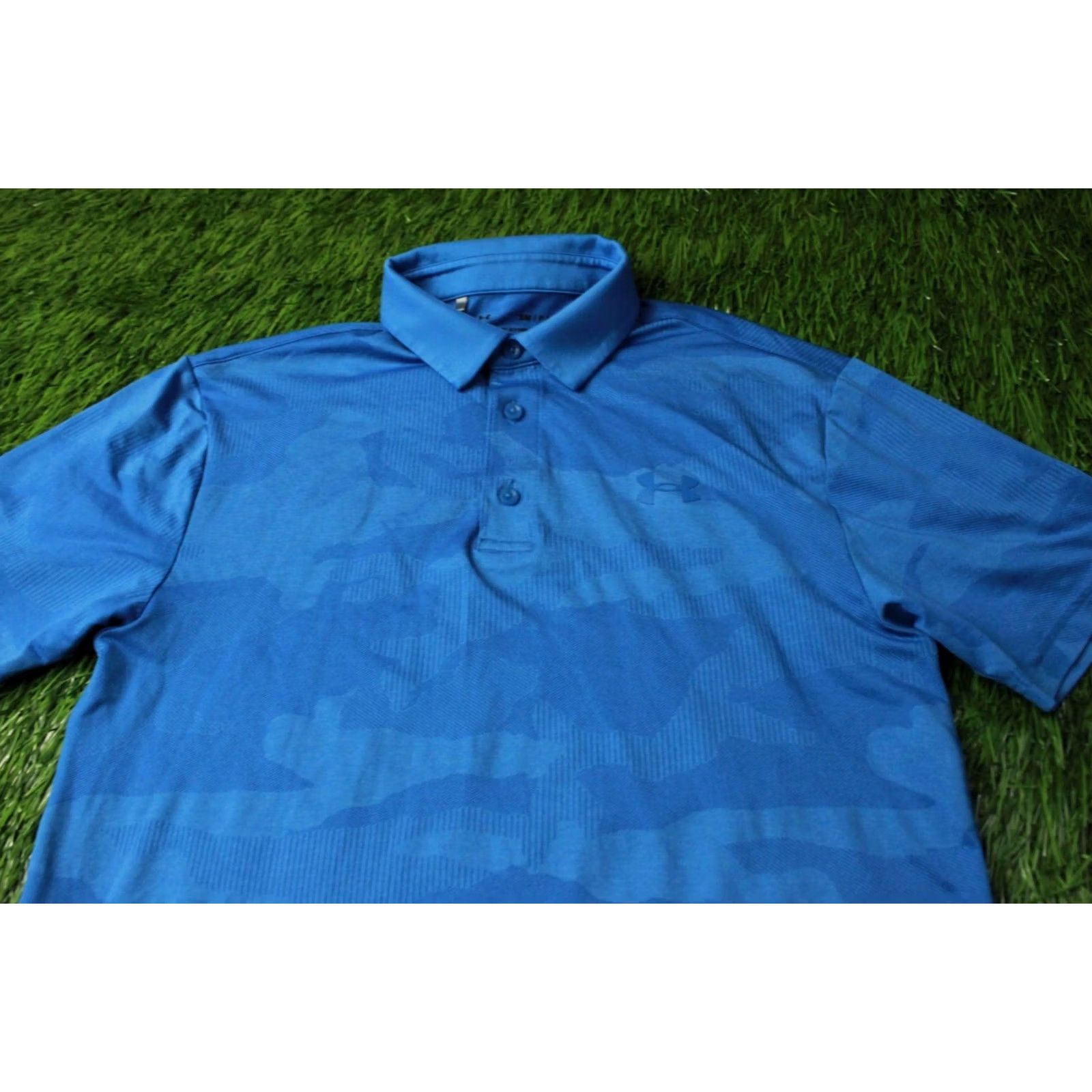 Under Armour Under Armour The PlayOff Polo Shirt Men's S Blue Polo Short Sleeve Classic Fit Shirt Size US S / EU 44-46 / 1 - 2 Thumbnail