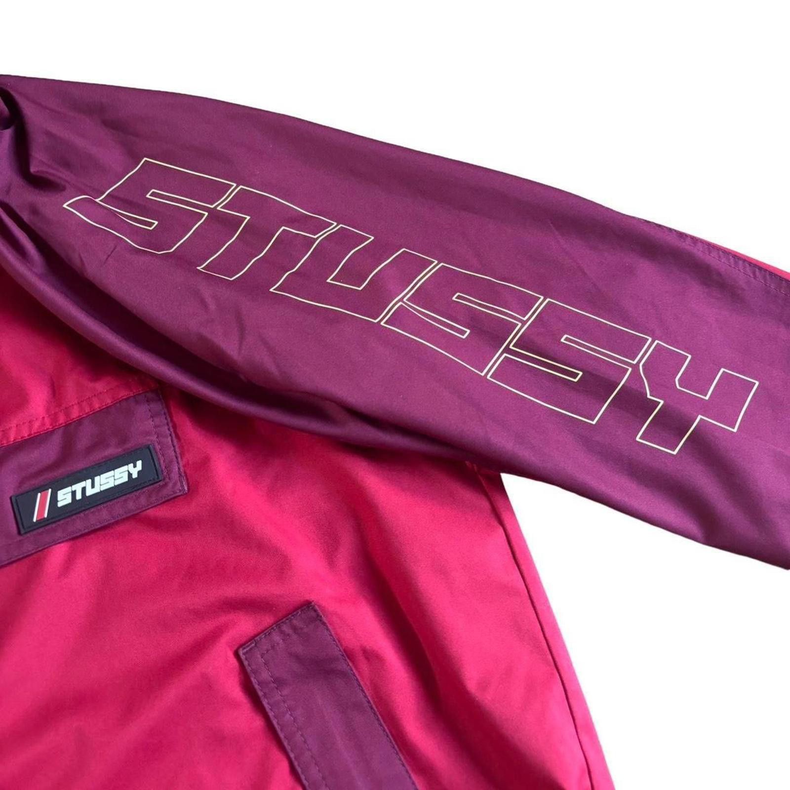 Stussy Stussy Quarter Zip Windbreaker Red Small Size US S / EU 44-46 / 1 - 3 Thumbnail