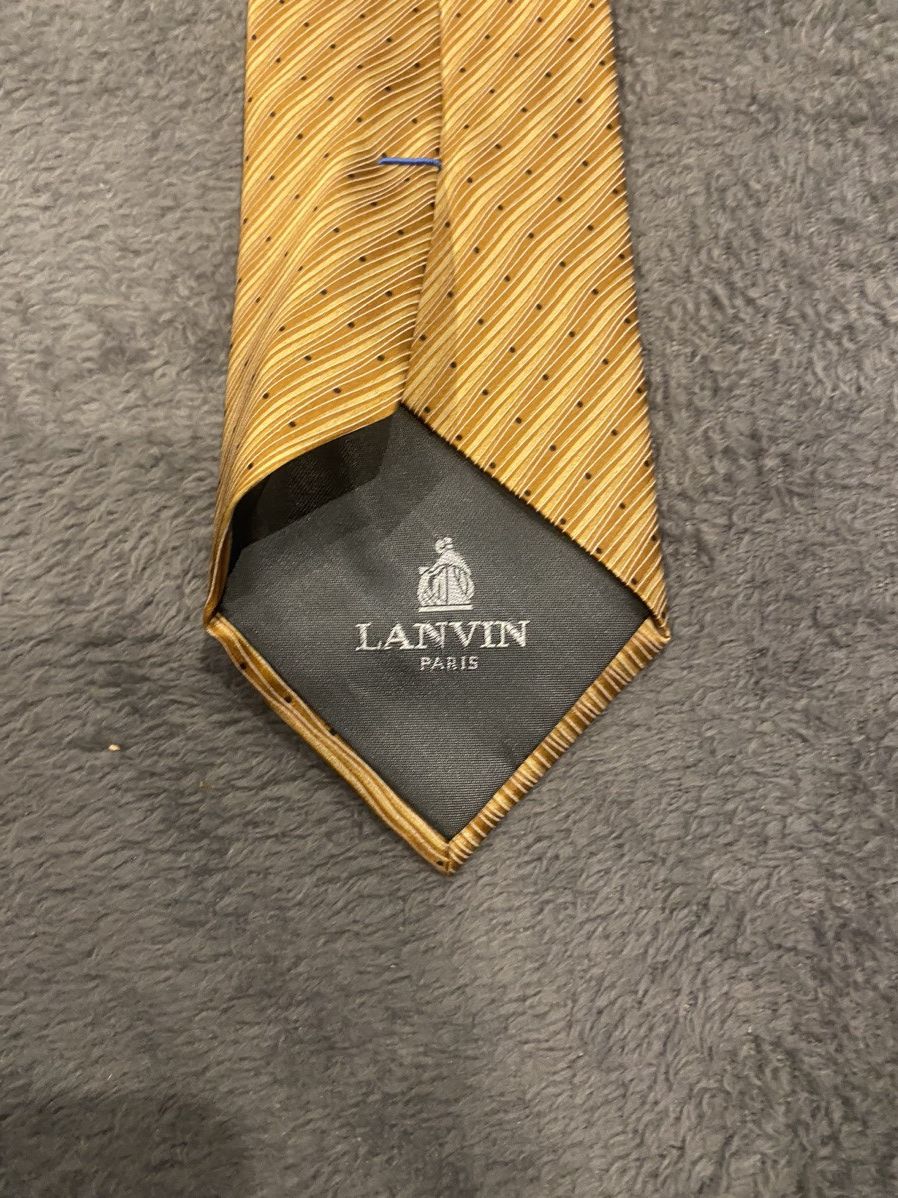 Lanvin Lanvin Paris silk tie Size ONE SIZE - 2 Thumbnail