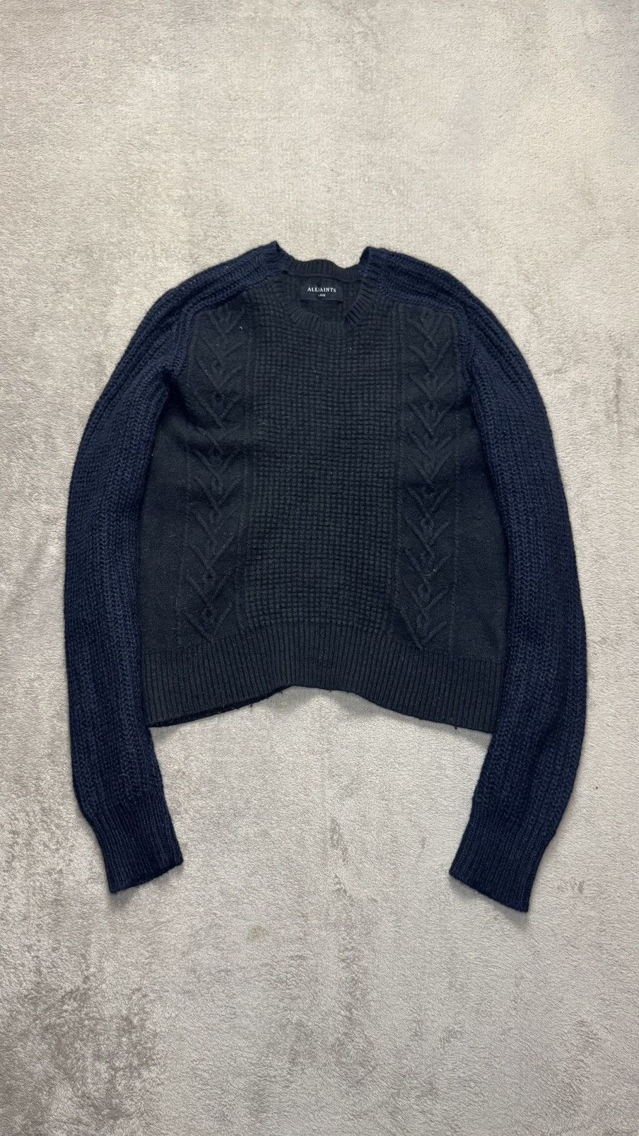 Allsaints Vntage Y2K Cropped knit lambswool mohair sweater lgb cdg Size US M / EU 48-50 / 2 - 1 Thumbnail