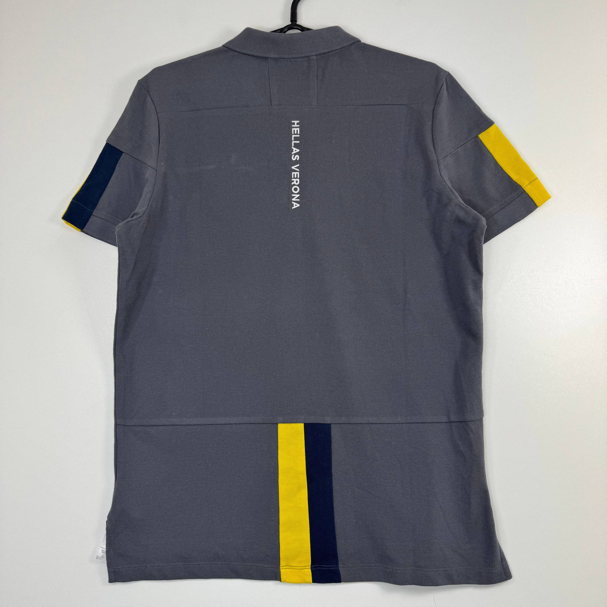 Macron Macron Hellas Verona FC Polo Shirt Grey Football Mens Size M Size US M / EU 48-50 / 2 - 8 Thumbnail