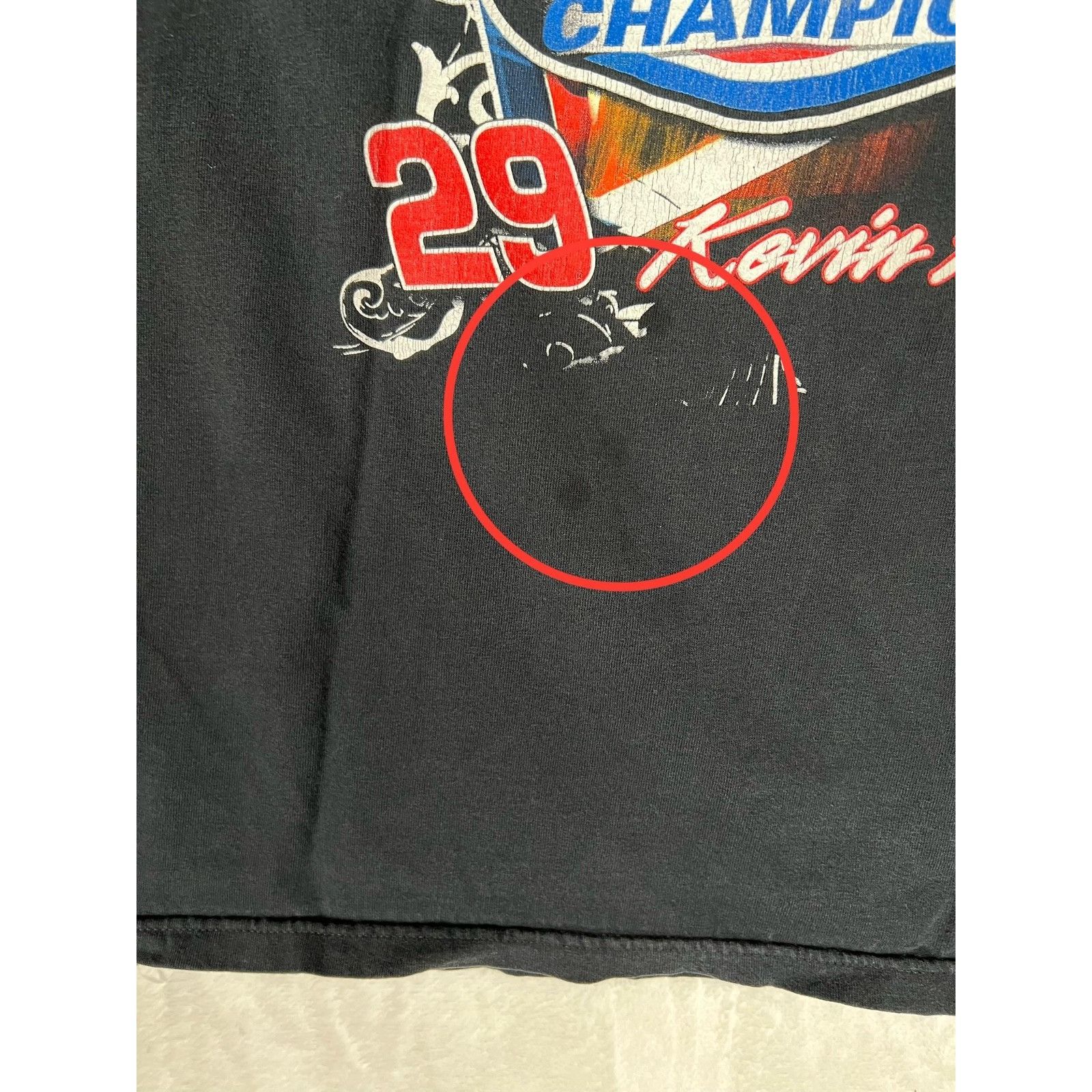 Chase Authentics Vintage Daytona 500 Kevin Harvick T-Shirt Mens 2XL Black NAS Size US XXL / EU 58 / 5 - 5 Thumbnail