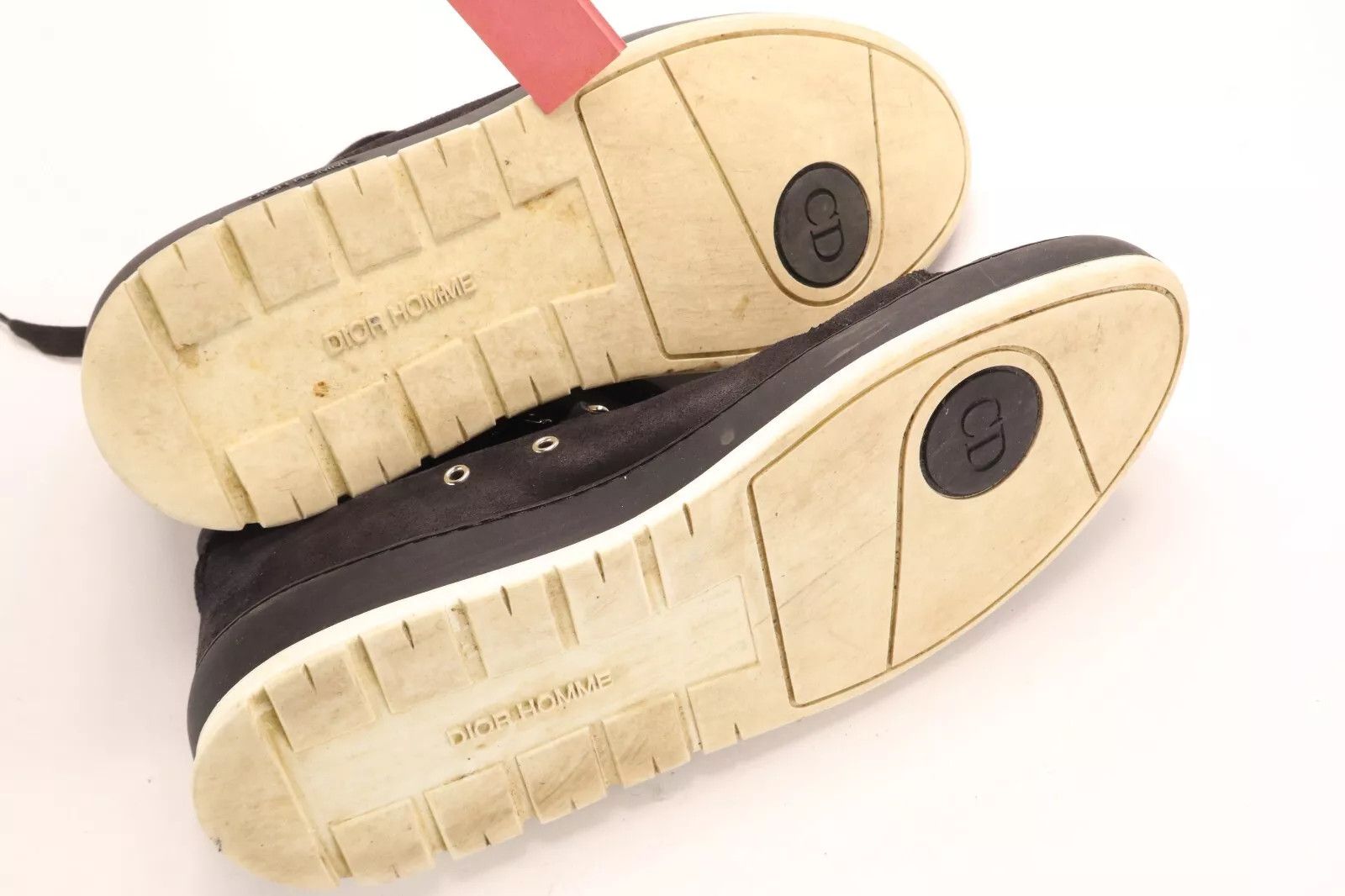 Dior DIOR Sneakers Men's FR 42 Black Suede Leather Almond Toe Size US 9 / EU 42 - 12 Thumbnail