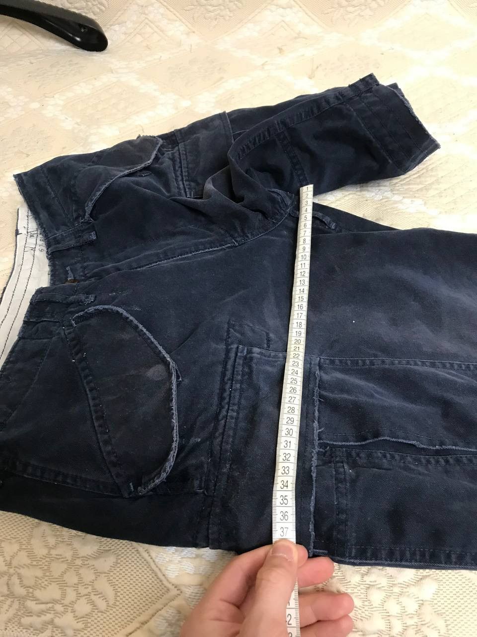 Polo Ralph Lauren 🔥 Polo Ralph Lauren Cargo Shorts Vintage Faded Pockets Y2K Size US 32 / EU 48 - 11 Thumbnail